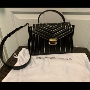 Brand New Michael Kors Whitney Leather Bag